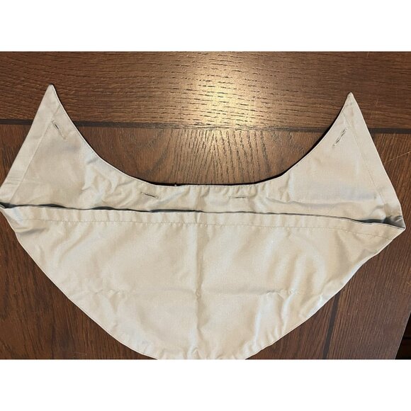 London Fog Trench Coat Women's Sz 14 Khaki Tan Hooded Long Mid Calf Vintage - Picture 13 of 16